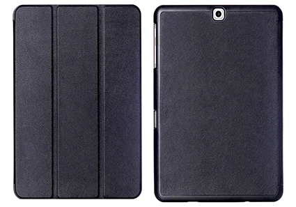 PC-Black Tab S2 9,7 чехол SM-T813 T819 Тонкий Магнитный смарт-чехол для samsung Galaxy Tab S2 9,7 SM-T810 T815 планшет с автоматическим режимом сна/пробуждения - Цвет: PC-Black