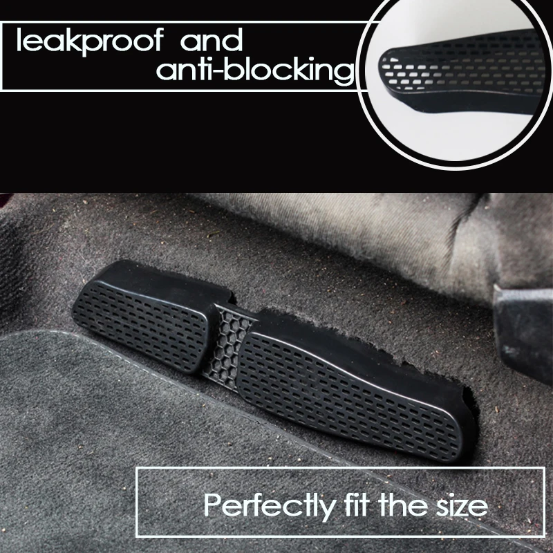 2X под сиденьем AC тепло пол воздуховод вентиляционное отверстие гриль чехлы для VW