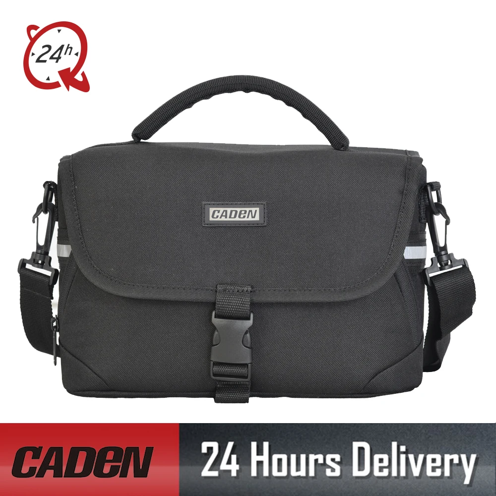 Оригинальная сумка для dslr камеры Caden через плечо чехол Canon Nikon Sony объектива