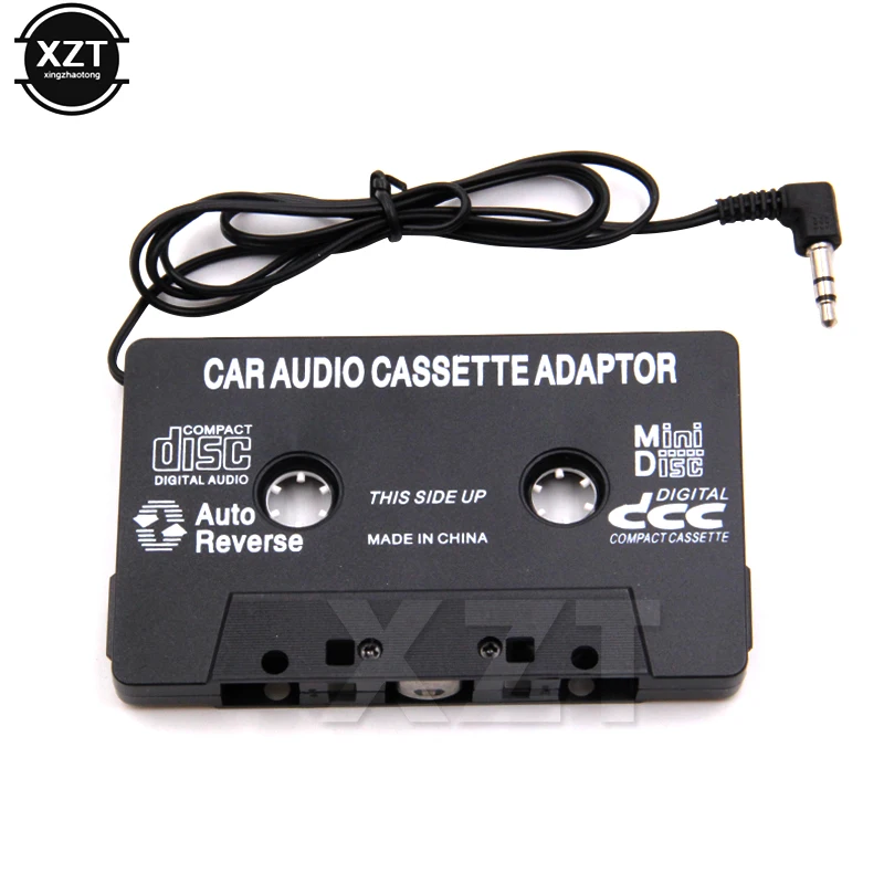 Aux Adapter Car Tape Audio Cassette Mp3 Player Converter 3.5mm Jack Plug For iPod iPhone MP3 AUX Cable CD Player hot sale