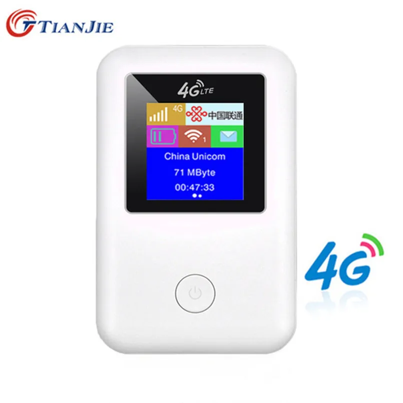 4G Wifi роутер мини роутер 4G Lte широкополосный Карманный wi fi Мобильная точка доступа Mifi со слотом для sim-карты