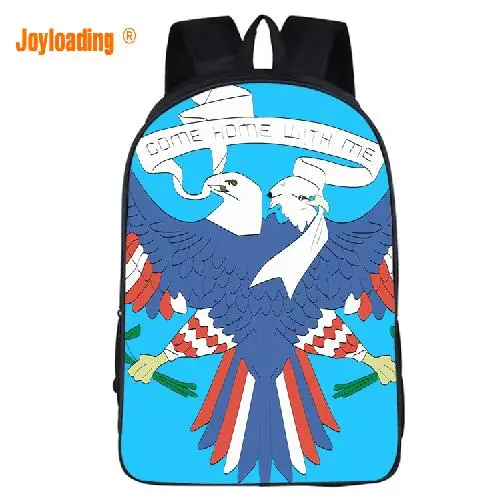 Joyloading/рюкзак с мультипликационным принтом Русский двуглавый орлел школьный