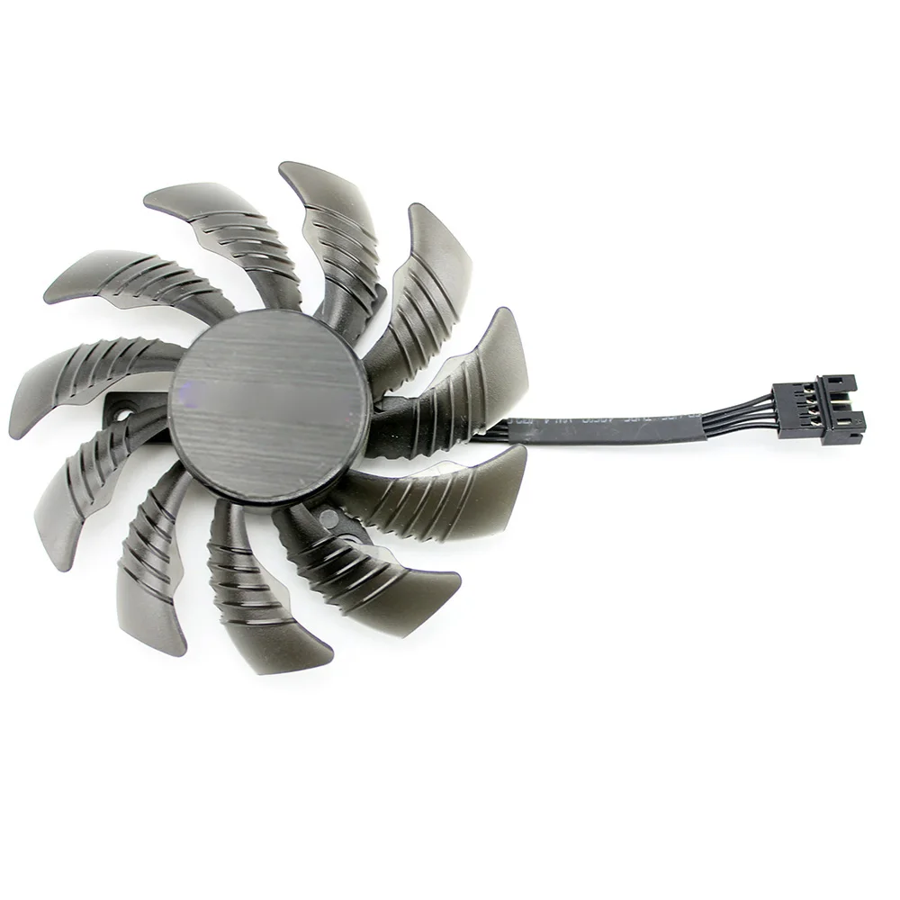 1PCS 75 мм PLD08010S12HH T128010SU для Gigabyte GTX960 GTX970 GTX 980 GTX 980TI 760 670 580 R9 290X Графика карты кулер вентилятор - Цвет лезвия: 1PCS