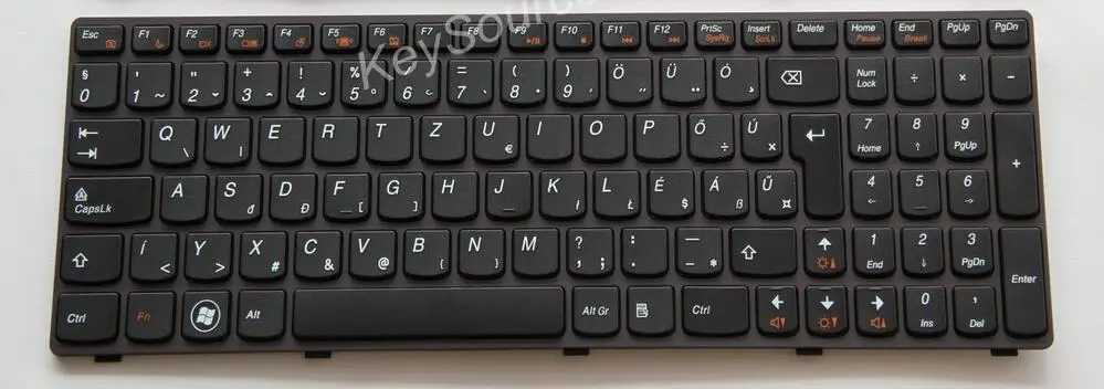 Клавиатура для Lenovo IdeaPad Z570 Z575 V570 V585 V580C