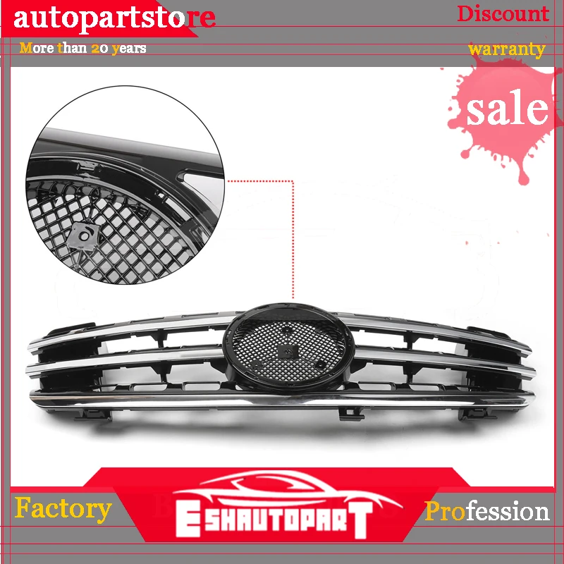 Решетка радиатора для Mercedes Benz ML-Class W164 2005-2008 хромированная сетчатая решетка