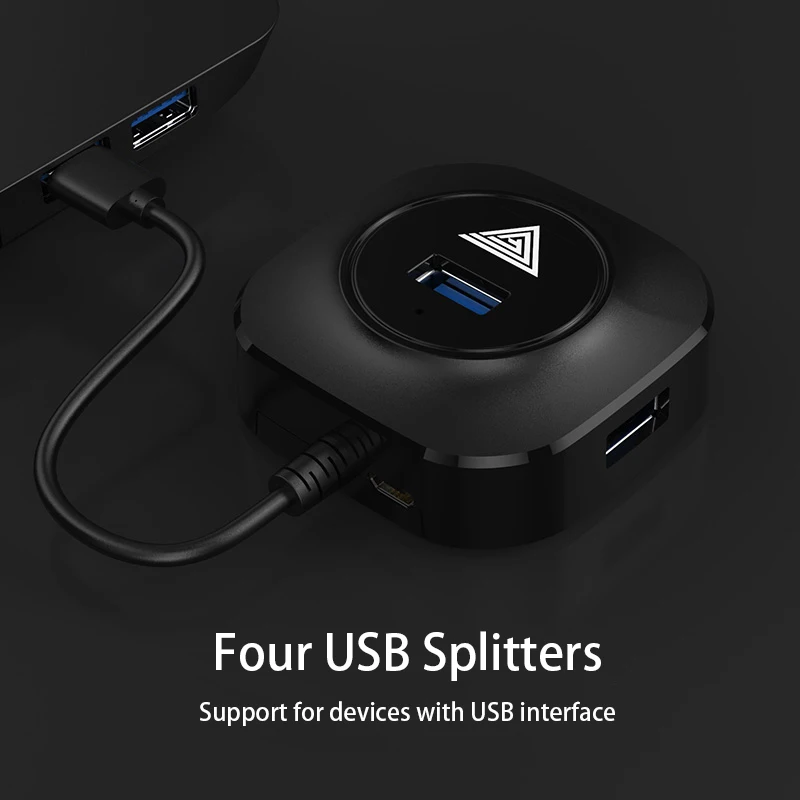 USB сплиттер 4 в 1 Компьютерный конвертер Универсальный Интерфейс расширитель