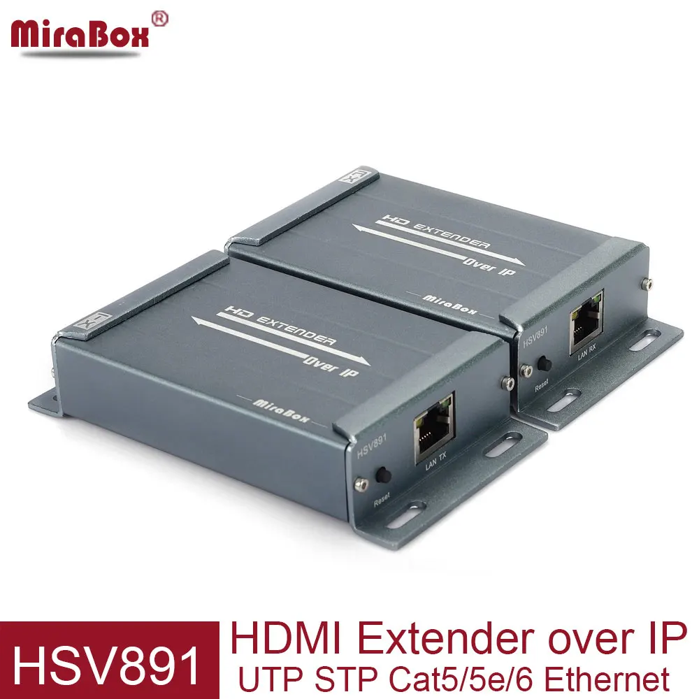 Удлинитель HDMI IP/TCP UTP/STP Поддержка каскадного мульти приемника макс. 253 шт. RX 1080P Full HD