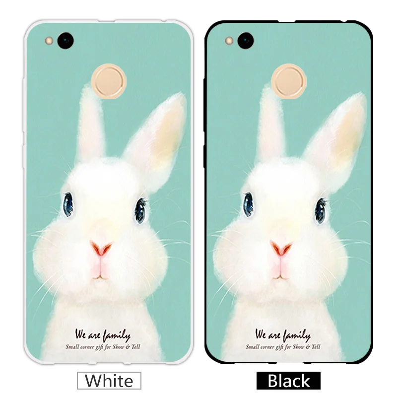for Xiaomi Redmi 4X 4 X Case Silicone For Redmi4X xiomi 4x Black Cover 5.0 inch Phone Cute Animal Capa |