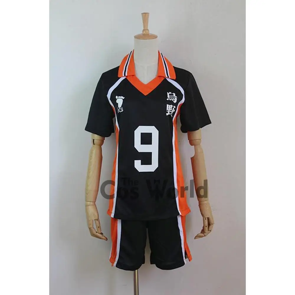Haikyuu Karasuno Kageyama Tobio No.9 школьная форма футболка Топы Брюки Спортивная одежда Джерси