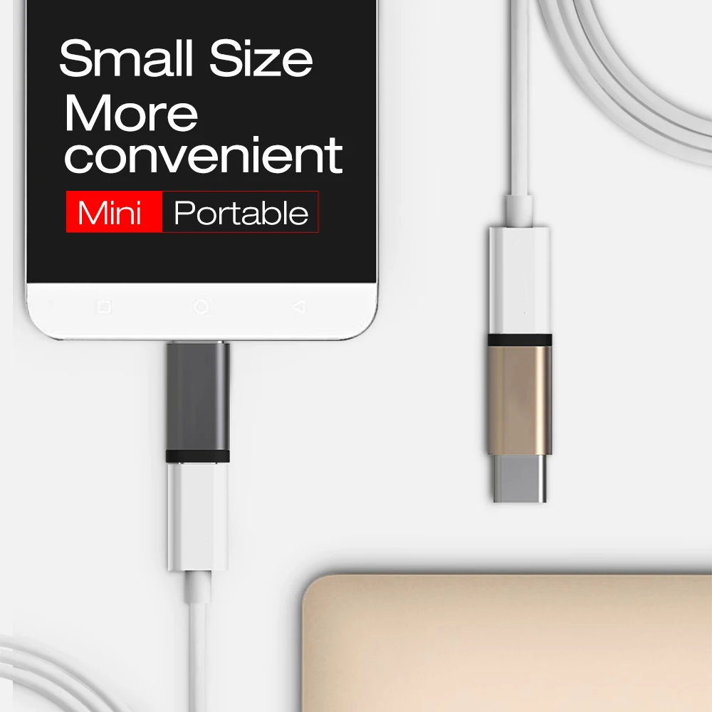 Usb адаптер C на Micro Otg Тип Кабеля конвертер для Macbook samsung Galaxy S9 S8 huawei P20 Pro Lite P10