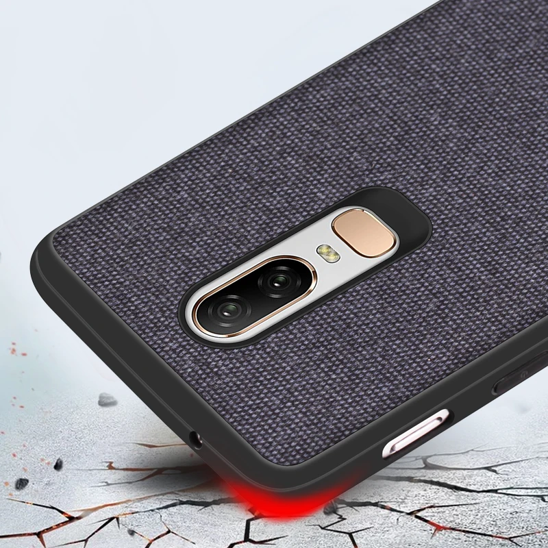CoolDeal чехол для OnePlus 6 One Plus OnePlus6 мягкий силиконовый край противоударный Ткань