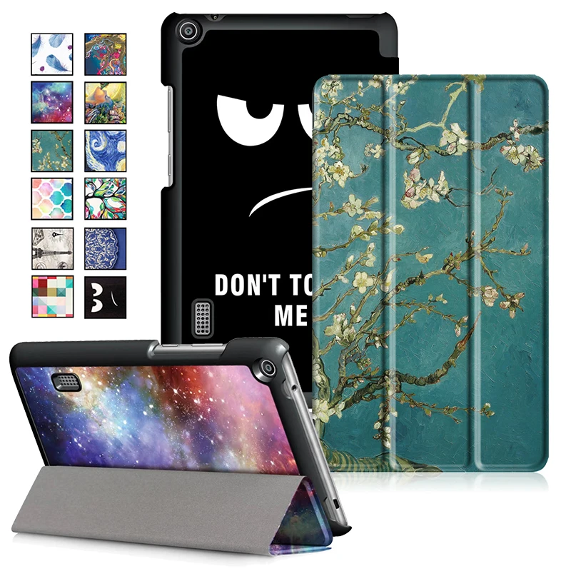 Ультратонкий кожаный чехол для Huawei Mediapad T3 7 0 WIFI BG2 W09 дюймов|cover for huawei mediapad|tablet pc