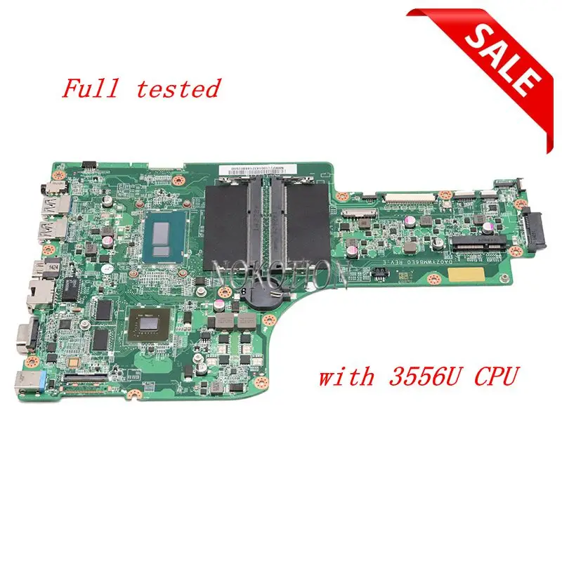 Материнская плата NOKOTION NBMP711001 NB.MP711.001 для ноутбука acer Aspire E5 771G 840M graphics SR1E3 Pentium 3556U