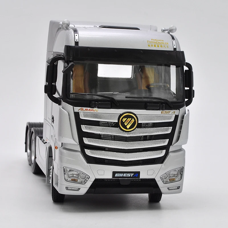 Изысканный подарок 1:24 Fukuda Auman EST-A и GTL Тяговая головка сплава модель, моделирование литья под давлением Инженерная модель