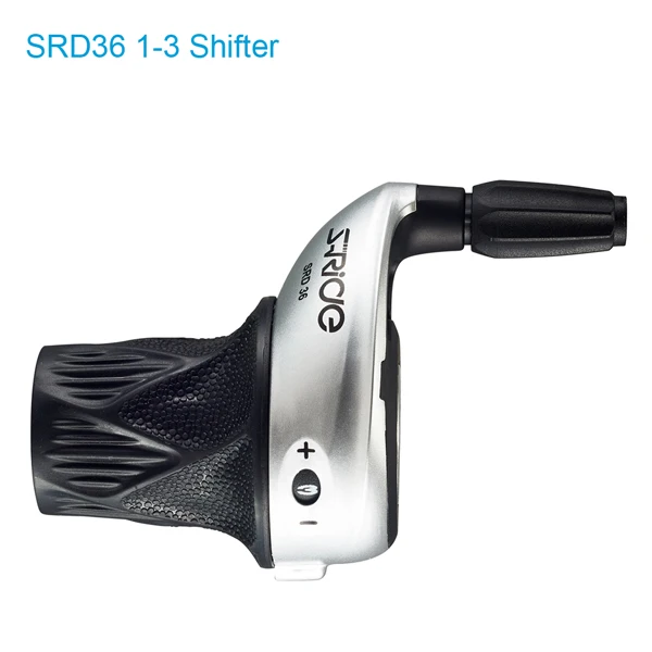 Silver 1-3 Shifter S-Ride MTB велосипед 3x8 скоростной поворотный переключатель левый и правый поворотный рычаг переключения передач переключатель совместим с Shimano SL-RS25 - Цвет: Silver 1-3 Shifter
