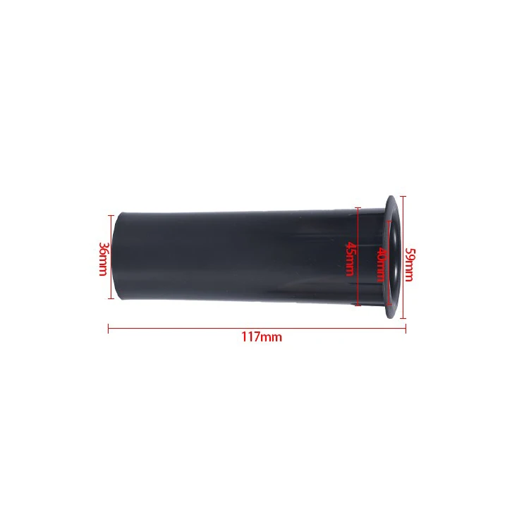 45x117mm 1 шт. динамик порт трубка сабвуфер фазоинвертор трубка бас-динамик коробка порт трубка отверстие 35 мм/37 мм/40 мм/45 мм/50 мм/60 мм отверстие - Цвет: 45x117mm