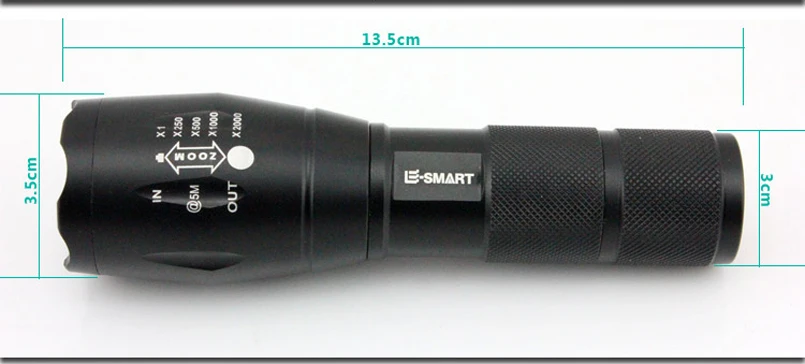 CREE xm-l T6 3800 люмен светодиодный фонарик Масштабируемые torch light | Лампы и освещение