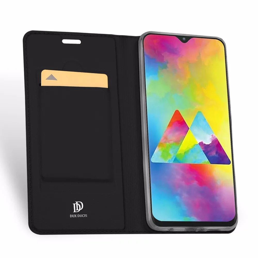 Для Samsung Galaxy M30 M10 M20 чехол для телефона модный кожаный из искусственной кожи