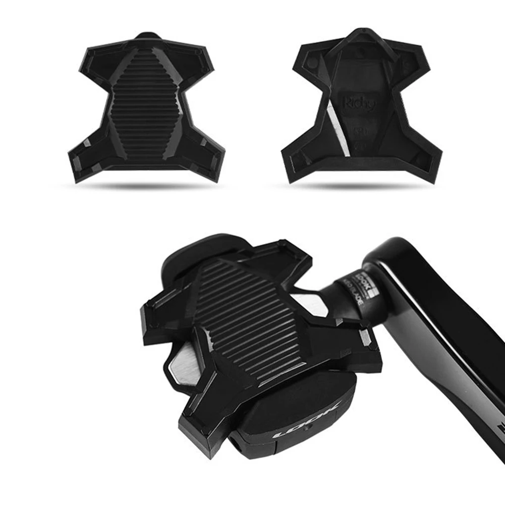 1 пара Дорожный велосипед с замочком плоская накладка на педали для Shimano SPD LOOK система и система KEO