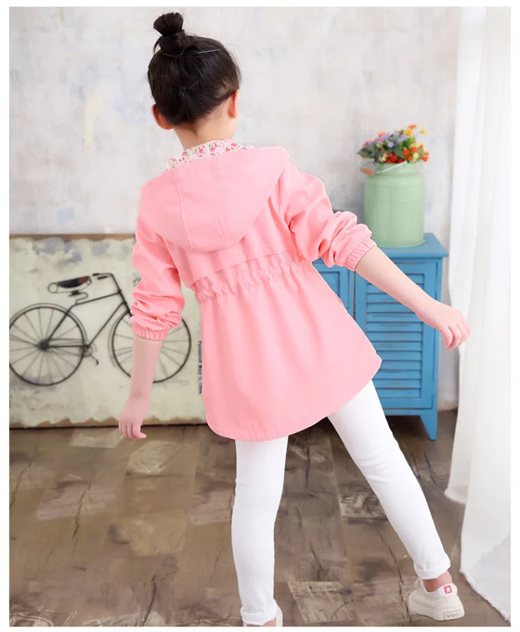 Новинка 2019 детская одежда весенняя куртка для девочек пальто детские куртки