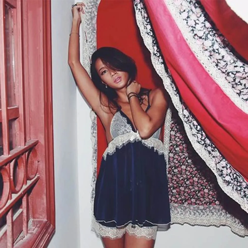 Новинка 2020 года ночной наряд пижамный комплект с открытой спиной одежда для сна