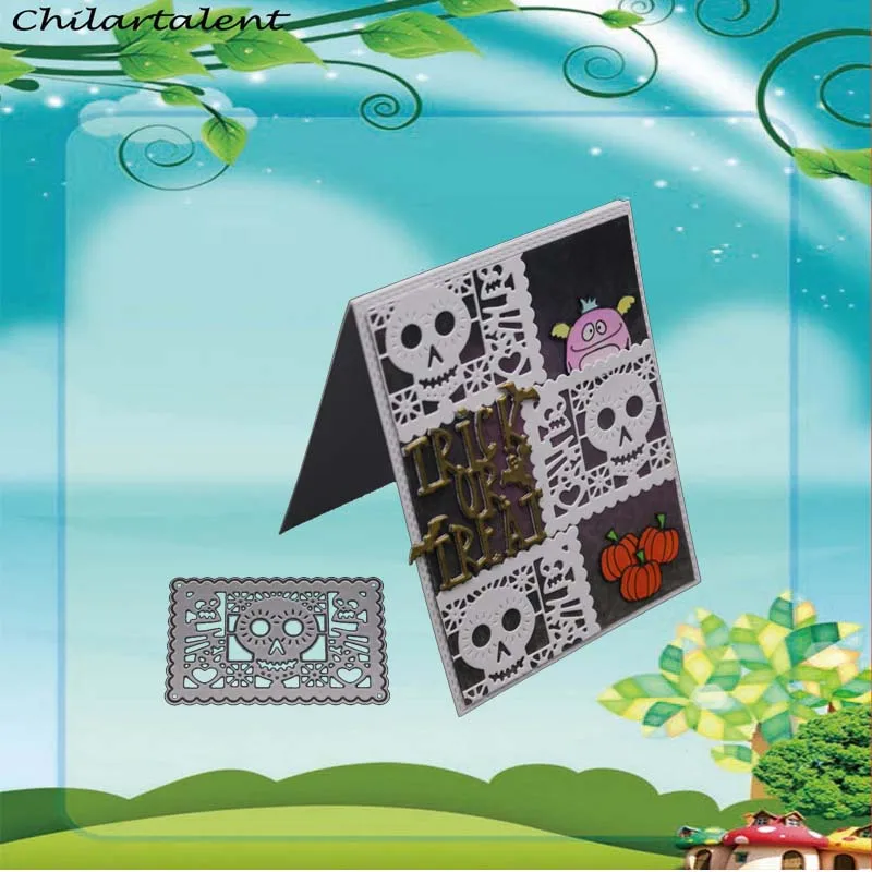 Прямоугольные полые металлические штампы трафареты для скрапбукинга тиснения DIY