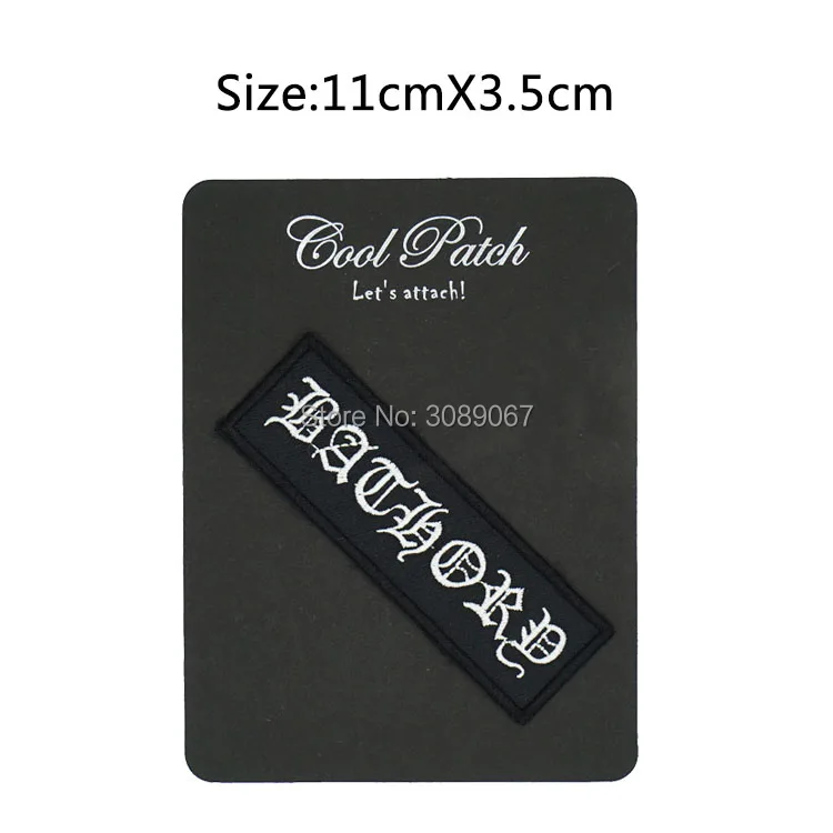 BATHORY музыкальная лента швейная вышивка патчи аксессуары для скрапбукинга значок