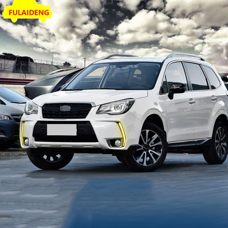 2 шт. для Subaru Forester 2013 2017 Авто Светодиодный дневной светильник осветительный