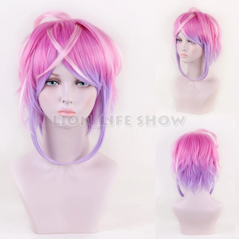 

Hypnosis Mic Division Rap Battle Amemura Ramuda Cosplay Wig Unisex Party Wigs