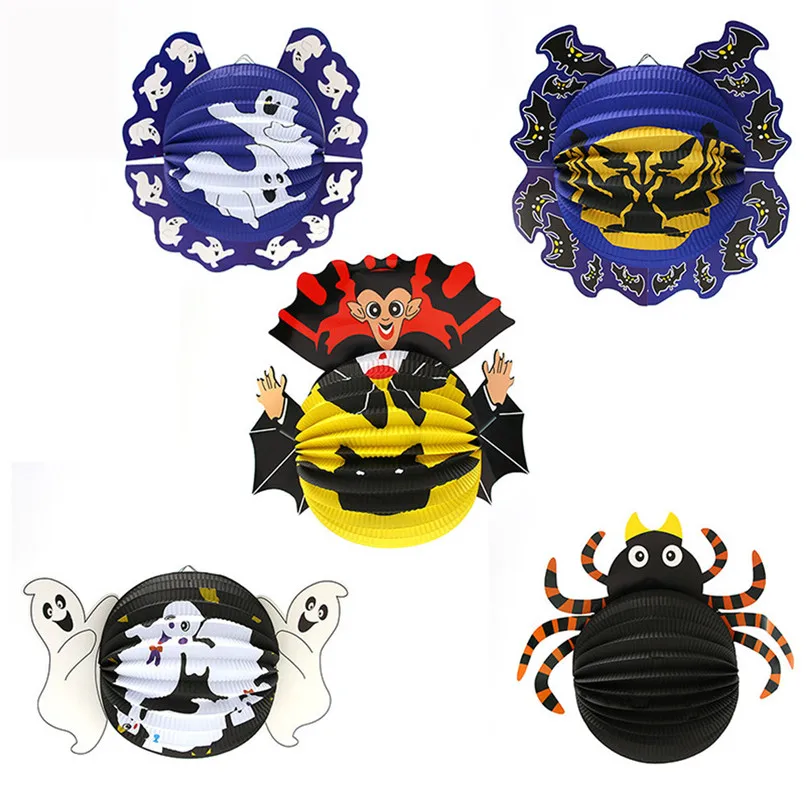 С надписью Happy Halloween Фонари игрушка Бытовая Украшения для детской поставки,,, 0aug1#1T3
