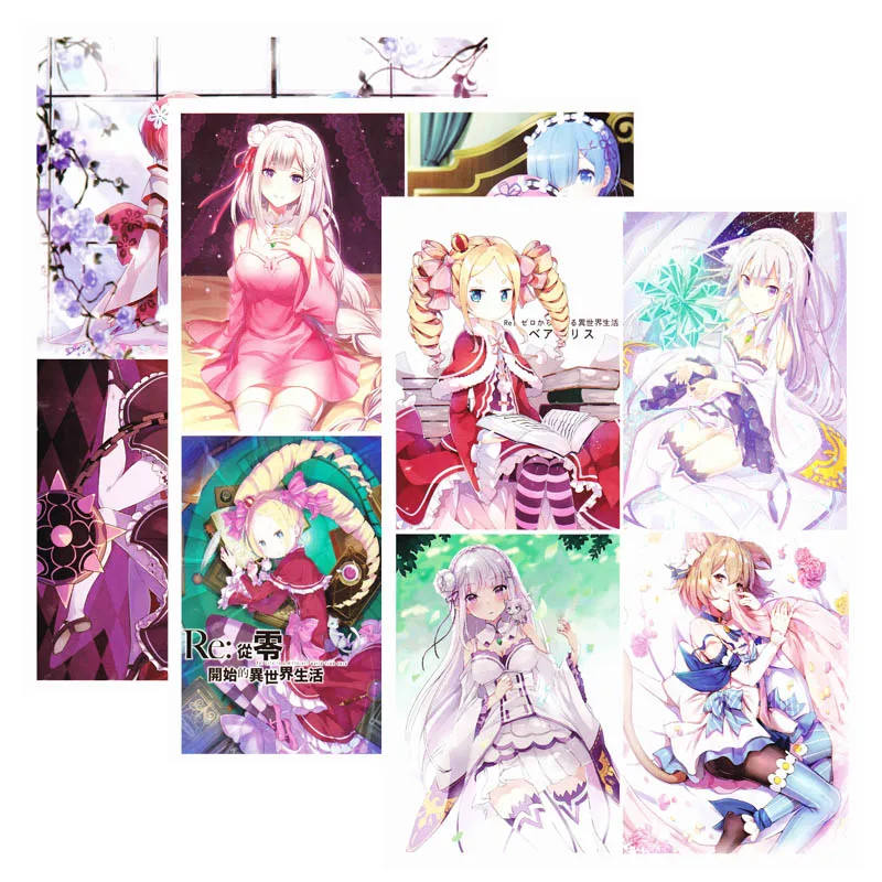 Re: Zero kara Hajimeru Isekai Seikatsu аниме раскраска для детей Kill Time живопись Рисование антистрессовые книги подарок