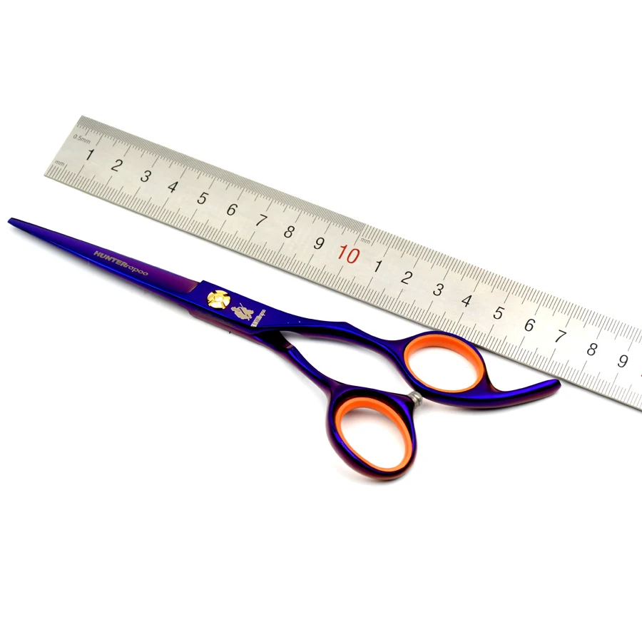 10% OFF. 6 &quotПарикмахерские Ножницы Набор Фиолетовые Волосы Бритвы Истончение Салон