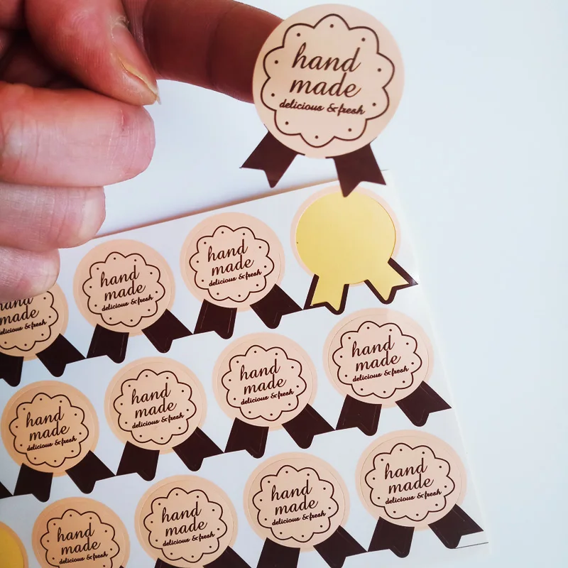 75 шт упаковочные этикетки подарочные пакеты спасибо бумажный мешок Свадьба