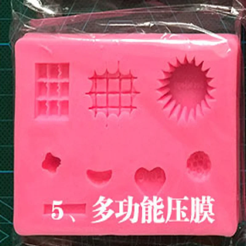 1 шт. Инструменты для торта глиняные формы клетчатая глина силиконовая форма