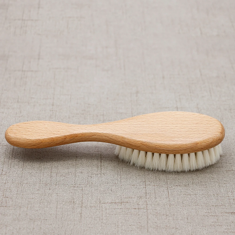 

Hairdressing Tools Soft Men Mustache Beard Brush Baby Hair Brush Grooming Brush