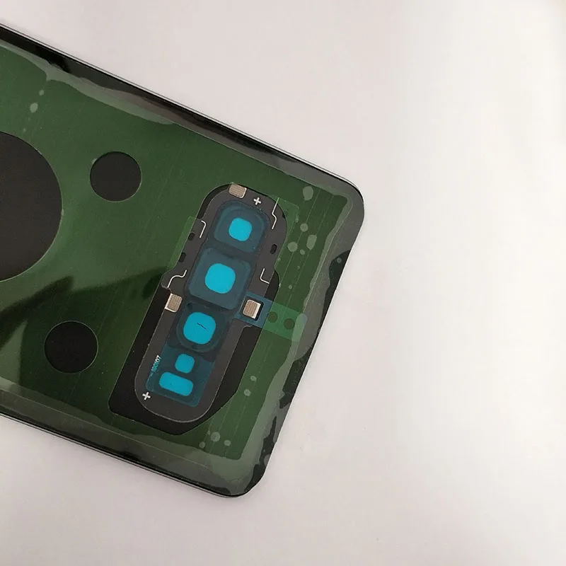 Новинка замена заднего стекла для Samsung Galaxy S10 G9730 Крышка батарейного отсека Задняя