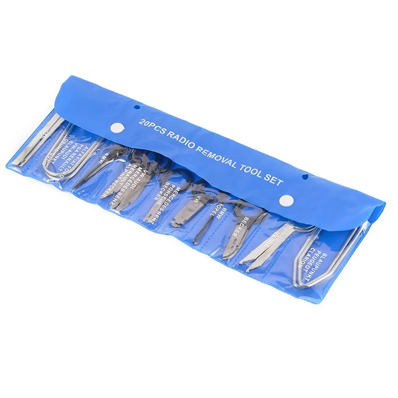 20 шт. инструменты для демонтажа автомагнитолы ключ коммерческого использования