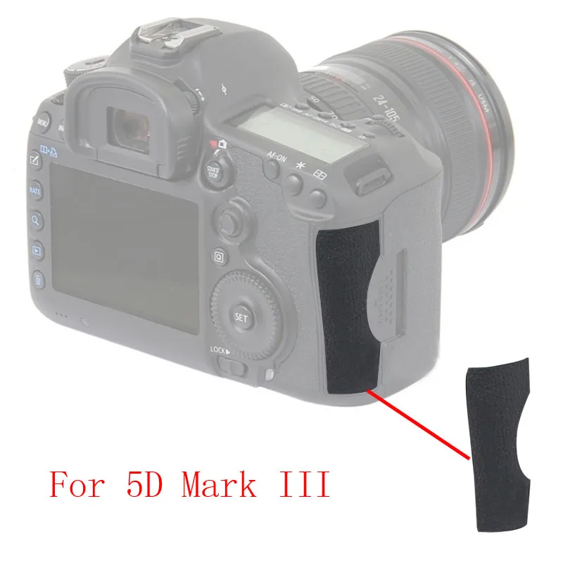 1 10 шт. кожаный чехол для карт резиновая задняя крышка DSLR камеры запасная часть