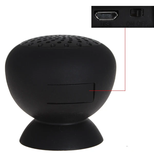 Высокое качество мини портативный гриб беспроводной bluetooth-спикер аудио плеер для