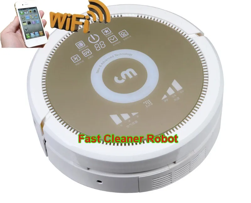 В Россию wifi с поддержкой смартфона wifi приложение беспроводной робот пылесос умный рабочий с воздухоочистителем