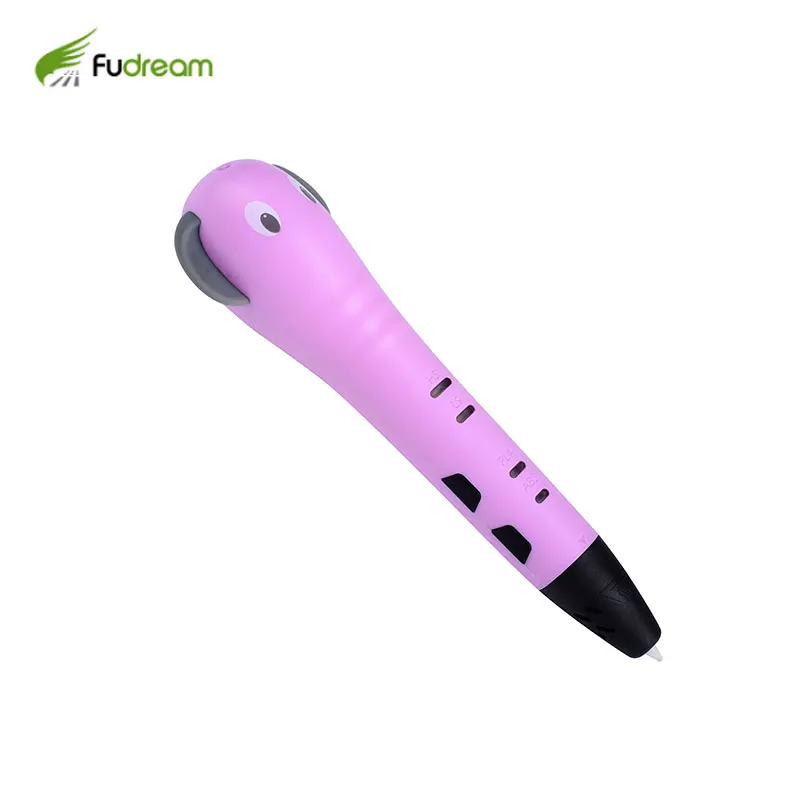 Fudream new coming P65 3d printer pen Elephant 3D with USB power charger and ABS filaments small package as gifts for kids | Компьютеры и