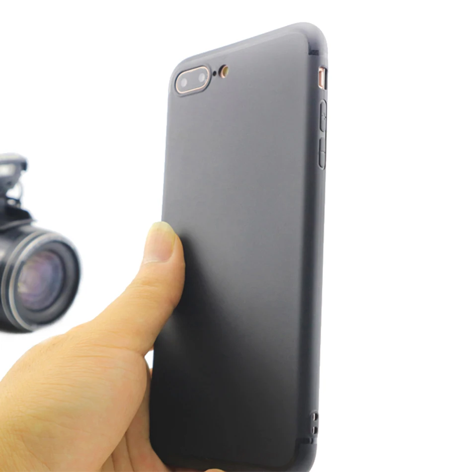 Мягкий ТПУ чехол для телефона Alcatel One Touch Idol 3 4 7 OT-6039 6039A 6039K 6039Y черный
