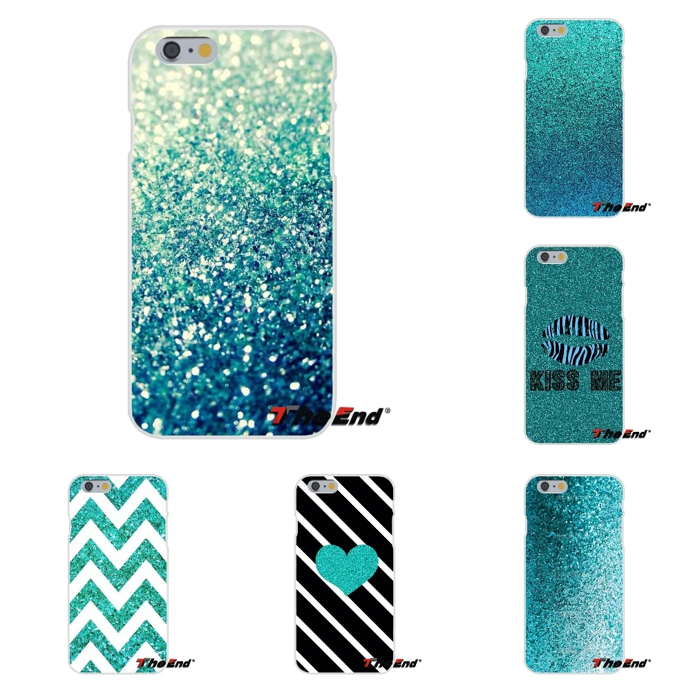 Бирюзовый голубой Блестящий Мягкий силиконовый чехол для HTC One M7 M8 A9 M9 E9 Plus Desire 630 530