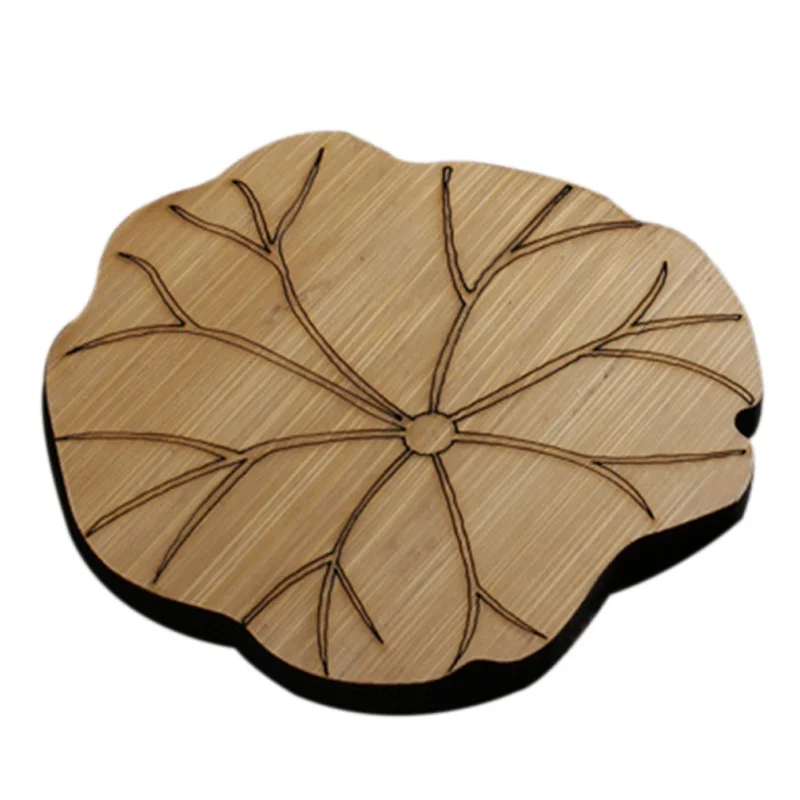 Креативная ручная подставка для чая бамбуковый коврик домашняя кухня бамбуковые