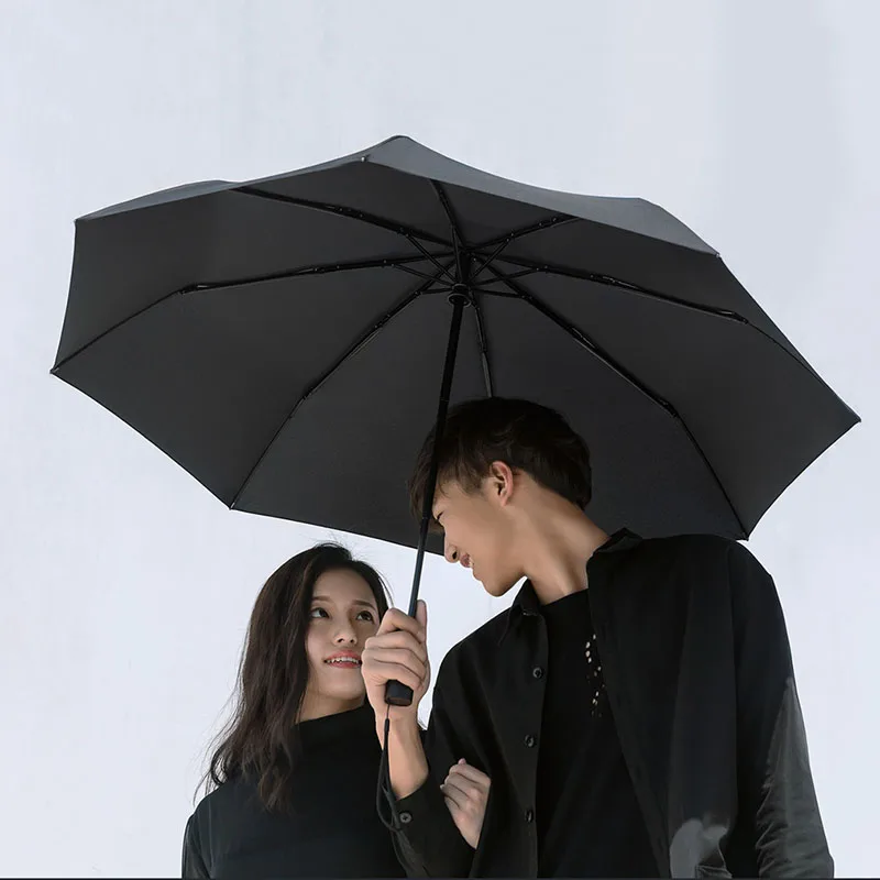 Xiaomi Automatic Umbrella Sunny Rainy Aluminum folding Windproof Waterproof UV Man Tous Woman Summer Winter Parasol | Дом и сад