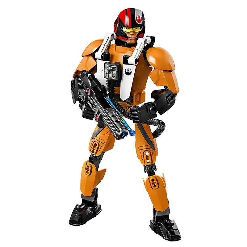 Ksz Звездные войны игрушки конструктор POE dameron 75115 строительные блоки Совместимые