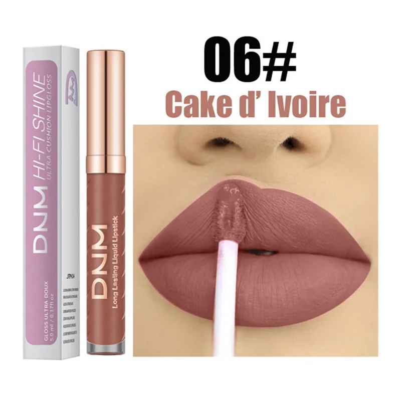 1 шт. Матовая жидкая губная помада водостойкая бархатная стойкий блеск для губ OR88