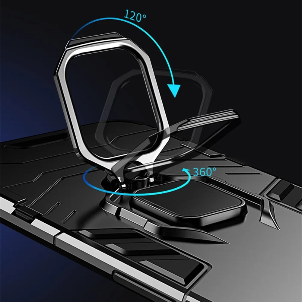 Jetjoy Ring Stand Hard Armor чехол для телефона Xiaomi 8 SE Redmi 5Plus Note 6 Max F1 противоударный Роскошный