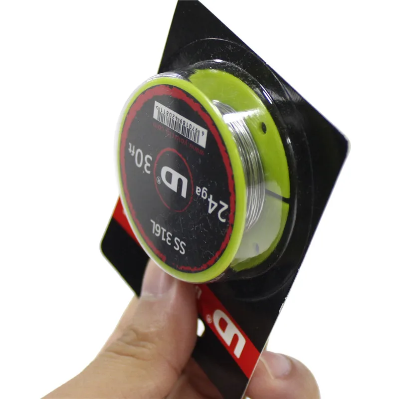 2 шт./лот оригинальный YOUDE UD ss316l Провода 24GA Электронные сигареты