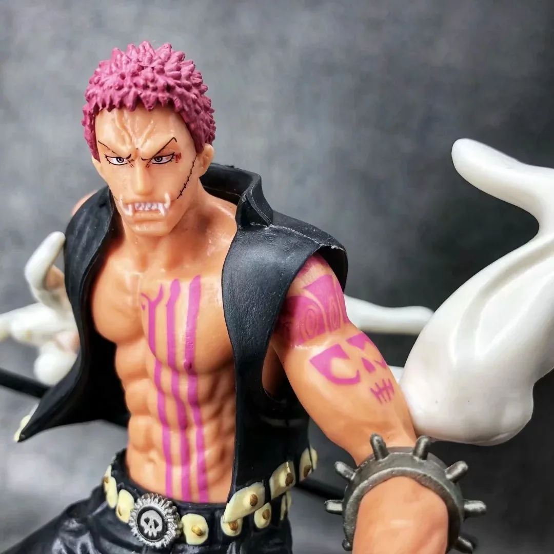 Аниме One Piece P.O.P Шарлотта катакури экшн фигурка модели игрушки 18 см|Игровые